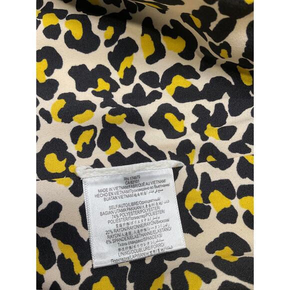 Bcbgmaxazria 'Carley' Yellow Boyfriend Blazer Size M - Picture 4 of 4